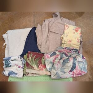 Lot Of 7 Assorted Fabrics